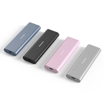 Blueendless צבעוני Anuminum במקרה מסוג C3.1. התמיכה הגדולה ביותר 2TB כפול פרוטוקול NVME SATA עבור כלי חינם M. 2 SSD המתחם
