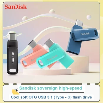 SanDisk USB 3.1 כונן פלאש 512GB 32GB 64GB 128GB 256GB Ultra Dual USB 3.1 דיסק OTG Type-C עט הילוכים 150 מטרים/s עבור טלפון חכם