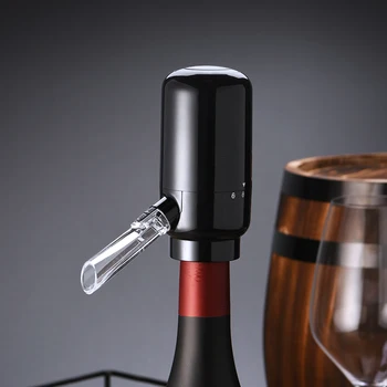 חשמלי יין מתקן בקליק אחד מהיר התפכחות 2 ב 1 Aerator הגשה אוטומטית בקבוק יין על בר כלי מטבח