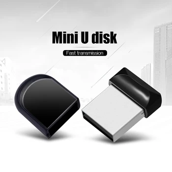שחור פלסטיק אחסון 128GB כונן פלאש נייד 64GB USB2.0 יצירתי 32GB זיכרון U דיסק נייד