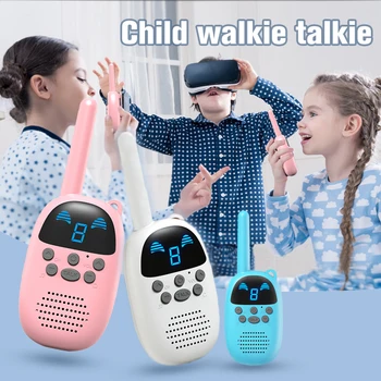 1 זוג מיני דרך שני ילדים רדיו מכשיר קשר הורה-ילד אלחוטי אינטראקטיבי צעצוע מתנות לילדים חיצוני של 1-3ק 