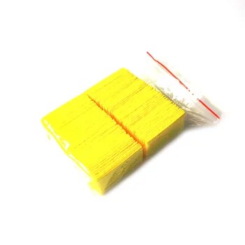 100pcs צהוב ניקוי ספוג מנקה מהחוויה ריתוך חשמלי מלחם
