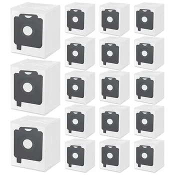 18 חבילות שקיות ואקום תואם עם iRobot Roomba שקיות & I S & J סדרה, על iRobot Roomba I3+(3550) I4+(4552)I6+(6550)