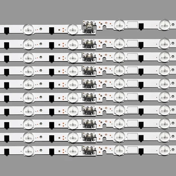20pcs LED רצועה 11+7 מנורות עבור SAMSUNG 2013SVS55F L+R D2GE_550SCA-R3 D2GE_550SCB-R3 UA55F6400 UA55F6800 UA55F6300 UN55F6350