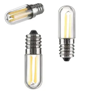 3pcs 1W 2W 3W מיני LED המקפיא נורת E14 Dimmable במקרר נימה הנורה חיסכון באנרגיה קלח הנורה בהירות גבוהה מנורת