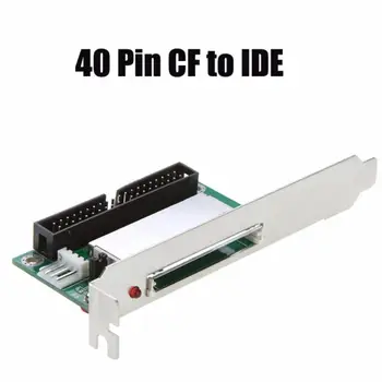 40 פינים CF compact flash כרטיס ל-3.5 IDE ממיר מתאם PCI תושבת הלוח האחורי
