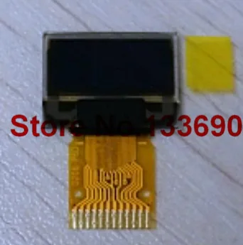 5pcs 0.48 אינץ לבן 12PIN 4-wire SPI OLED מסך LCD SPD0301 הנהג מספר פיקסלים 72*32