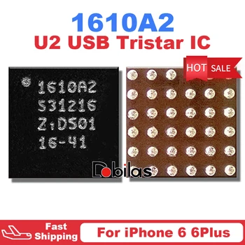 5Pcs/Lot 1610A2 U1700 עבור iPhone 6 6Plus 6G U2 USB Tristar מטען טעינה IC מעגלים משולבים החלפת חלק שבבים צ ' יפ