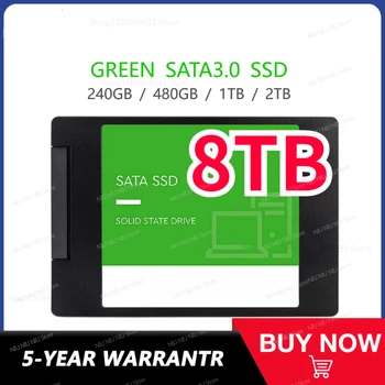8 טרה-בתים 2TB 1TB חם 2023 SSD Sata Hard drive דיסק sata3 2.5 אינטש ssd TLC 500MB/s פנימי, כונני מצב מוצק עבור מחשב נייד ושולחן עבודה