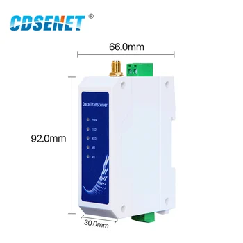 CDSENET לורה 433Mhz תעשיית מודם אלחוטי, תחנת רדיו 20dbm עד 3 ק 