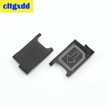 cltgxdd 2pcs חריץ כרטיס Sim חלופי תואם עבור Xperia Z5 מיני קומפקטי Z3 Z3 קומפקט מיני E5823 E5803