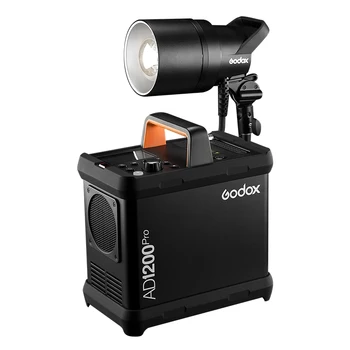 Godox AD1200Pro AD1200 Pro סטודיו אור-צילום תאורה 1200Ws 2.4 G TTL 1/8000 HSS 40W חיצונית הבזק Strobe אור 5600K
