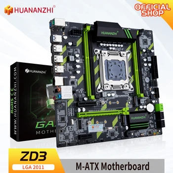 HUANANZHI X79 ZD3 LGA 2011-3 XEON לוח אם X79 תמיכה מעבד E5 2696 2690 2670 2680 2650 2640 2620 1650 V2 DDR3 ECC REG RAM