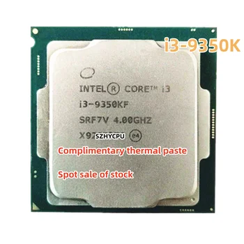 Intel Core i3-9350KF i3 9350KF 4.0 GHz בשימוש Quad-Core Quad-חוט CPU 91W 8M ProcessorLGA 1151