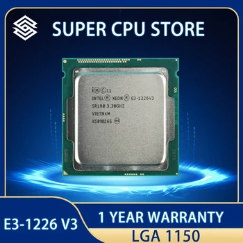 Intel Xeon E3 1226v3 E3 1226 V3 המעבד L2=1M L3=8M 84W 3.3 GHz Quad-Core Quad-חוט LGA 1150