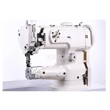 JS-1341E אוטומטי עור מכונת תפירת חליפה על תיק להתמודד עם צינור עור תפירה במכונת תפירה DP*17 מחט 220V 750W