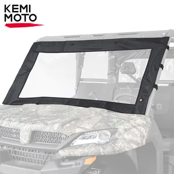 KEMIMOTO UTV רך השמשה הקדמית מלאה PVC החלון הקדמי מסך תואם עם CF-MOTO Uforce 1000 2019-2023 1000 XL 2022-2023