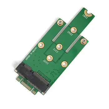 NGFF M. 2 B מפתח SSD כדי MSATA Mini PCI-E PCI-Express SATA 3.0 SSD זכר ממיר מתאם כרטיס 2242/2260/2280 M2 Ngff SSD