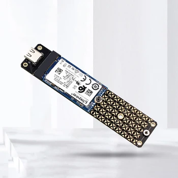 NGFF מ. 2 USB3.סוג 1-C ממיר JMS580 שבב. מ. 2NGFF מצב מוצק דיסק SSD למתאם USB תמיכה 2230/2242/2260/2280 גודל SSD