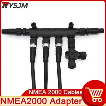 NMEA2000 מסוף התנגדות מחבר מתאם NMEA 2000 הכבלים שקעים משולבת ממיר 0.5 מ ' ~4m אורך כבלים מחבר