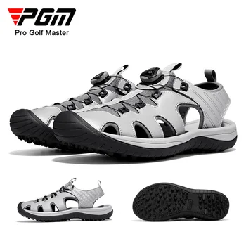 PGM גברים גולף נעלי סנדלי קיץ אנטי להחליק חתיכים סופר לנשימה נעלי ידית שרוכים XZ265