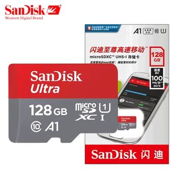 Sandisk A1TB כרטיס זיכרון 16GB 32gb 64GB 128GB 200GB 256GB 400GB מיקרו sd Class10 UHS-1 פלאש כרטיס זיכרון Microsd TF/SD