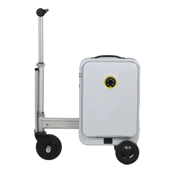 SXMA SE3 חכם ממונע רוכב על המזוודה האלה לסחוב על מזוודה מטען USB יציאות טעינה TSA מנעול חשמלי מטען קטנוע