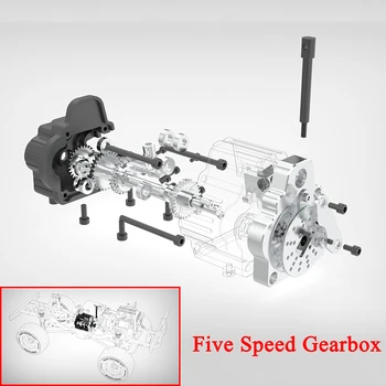 Toyan מנוע מודל חמש-מהירות Gearbox מתאים Rc מכונית מודל כללי מכונות צעצוע