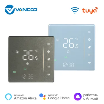 Vancoo Tuya חכם החיים Wifi התרמוסטט 220v עבור דוד גז חם חימום תת רצפתי בקר טמפרטורה עם אלקסה הבית של Google