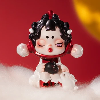 אבא מארט שלוש, שתיים, אחת! שמח השנה הסינית החדשה סדרת עיוור תיבת צעצוע הילדה Kawaii בובת אקשן למצוא מתנה לילד מודל המסתורין Box