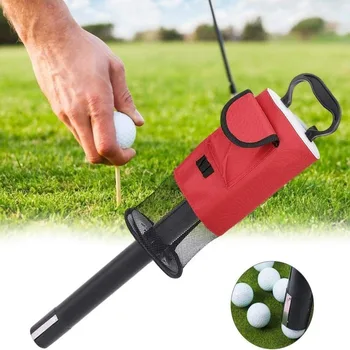 אביזרים גולף איסוף חבית עמיד יכול להחזיק 70 כדורים עמ גולף בורר ניילון כדור גולף אספן מגרש גולף