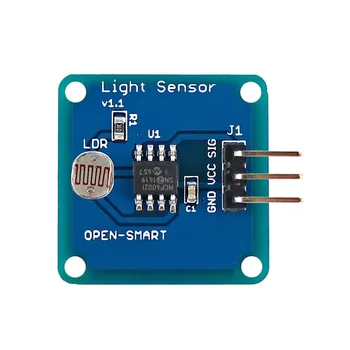 אור מודול חיישן אור מזהה עוצמת אור חיישן זיהוי מודול GL5528 לאור מודול תואם עבור Arduino