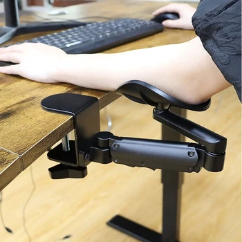 ארגונומי היד לנוח Wrise תמיכה המחשב במשרד הביתי העכבר יד השולחן מתכוונן משטח עכבר משענת יד תושבת המסוף