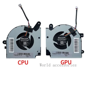 המחשב מעבד gpu קירור מאוורר מצנן רדיאטור עבור MSI GF75 דק 8RC 8RD 9SC 9SD MS-17F3 17F 2 17F4 17F5 PAAD06015SL 0.55 A 5VDC N415