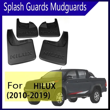 המכונית הפגוש Mudguards מאדפלפס השומרים הפתיחה נורים על טויוטה Hilux REVO 4WD 2015-2019
