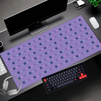 ורוד סגול משטח עכבר Kawaii גיימר ילדה Mousepad גדול Destmat 80x30 Mausepad המחשב 60x30 שטיח התקנת אביזרי המשחקים