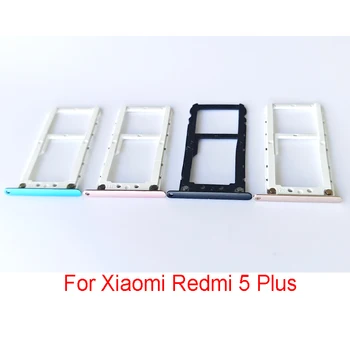 חדש Xiaomi Redmi 5 בתוספת חריץ לכרטיס SIM מגש בעל מתאם החלפת חלקי חילוף