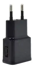 חינם הספינה 5V/500mAh האיחוד האירופי תקע AC אספקת חשמל קיר מתאם USB מטען עבור מחשב כף יד DV Mp3 Mp4 עם נורית חיווי