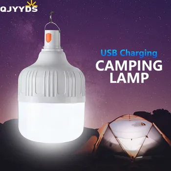 חיצונית נטענת USB LED מנורת נורות 3 מצבים עבור קמפינג דיג עובד אור נייד אורות ליל