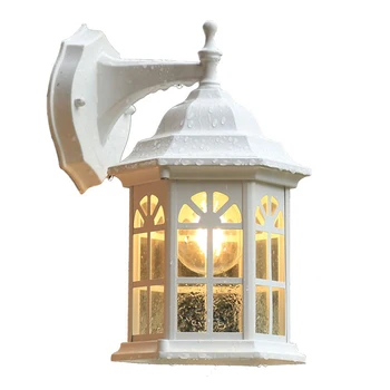 מודרני חיצוני וול אור מרפסת הביתה דקורטיבי Led עמיד למים חיצוני, תאורה במעבר גן מנורת קיר תאורה חיצונית