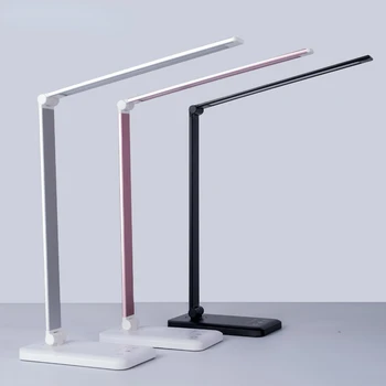מתקפלת LED מנורת שולחן עין-הגנה 5 Dimmable במשרד אור מנורת שולחן חכם אדפטיבית בהירות המנורה שליד המיטה לקריאה