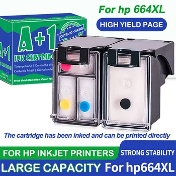 עבור HP 664 XL עבור hp 664 מחסנית דיו Deskjet Ink Advantage 1115, Deskjet Ink Advantage 2135, Deskjet Ink Advantage 3635