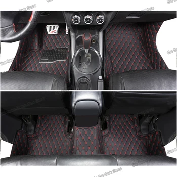עור הפנים המכונית שטיח הרצפה עבור מיצובישי RVR asx נוכרי ספורט 2010-2020 2019 2018 2016 2017 2015 2014 סטיילינג