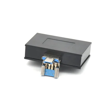 רכזת USB מתאם ממיר זכר תאום מטען כפול 2 Port עבור מחשב אביזרים למחשב USB 2.0 מפצל Hub 2 יציאות,א